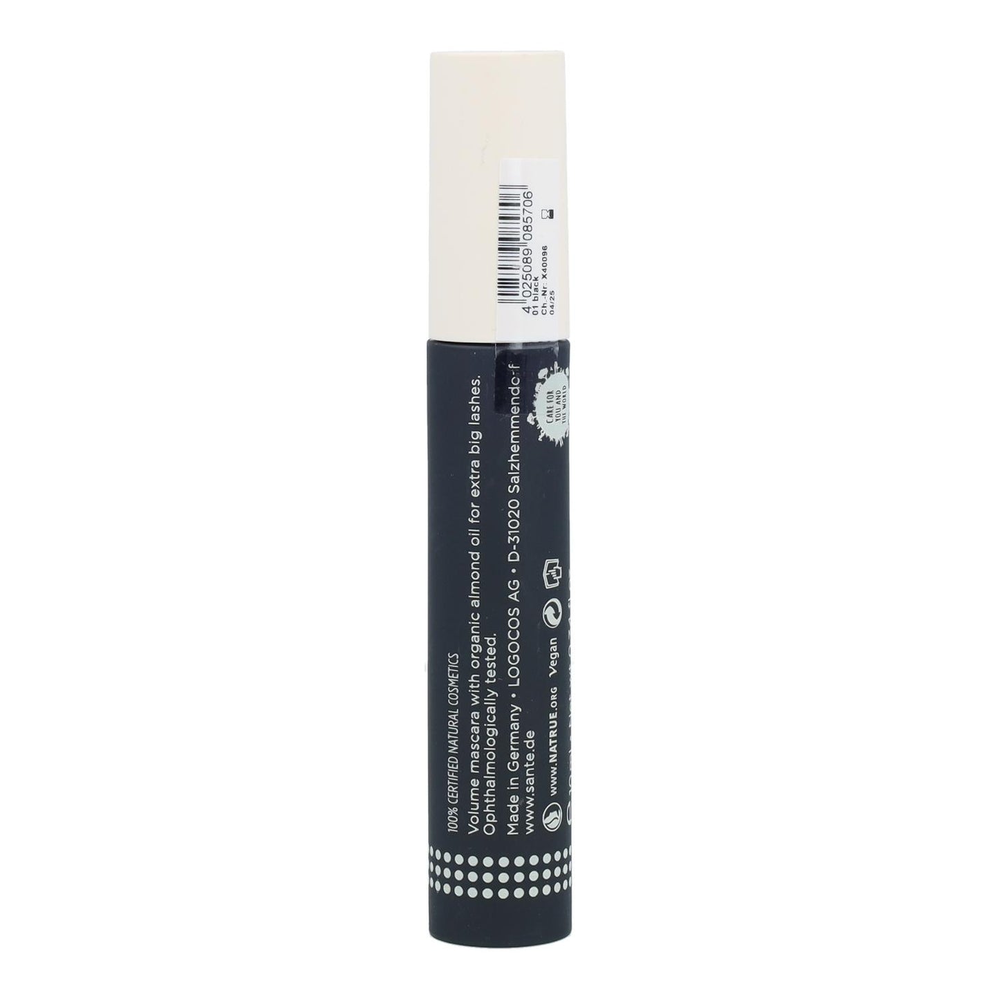 Mascara ciglia lunghe 01 Black Sante 10 ml