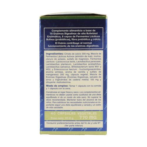 Estado Puro Maxi Enzymes avec probiotiques Tongil 40 gélules
