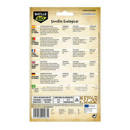 Semi di pomodoro da appendere selezione Domingo biologici Batlle