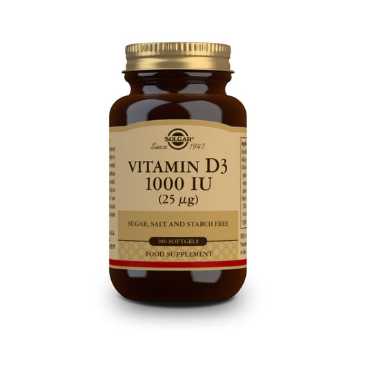 Vitamin D3 1000 IE, 100 kapslar à 25 μg