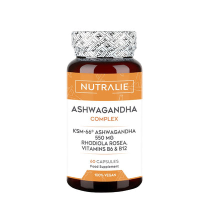 Ashwagandha met vitamine B6 en B12 Nutralie 60 capsules