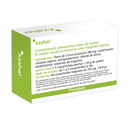 Fitotablet Azahar suplement diety 330 mg Eladiet 60 tabletek