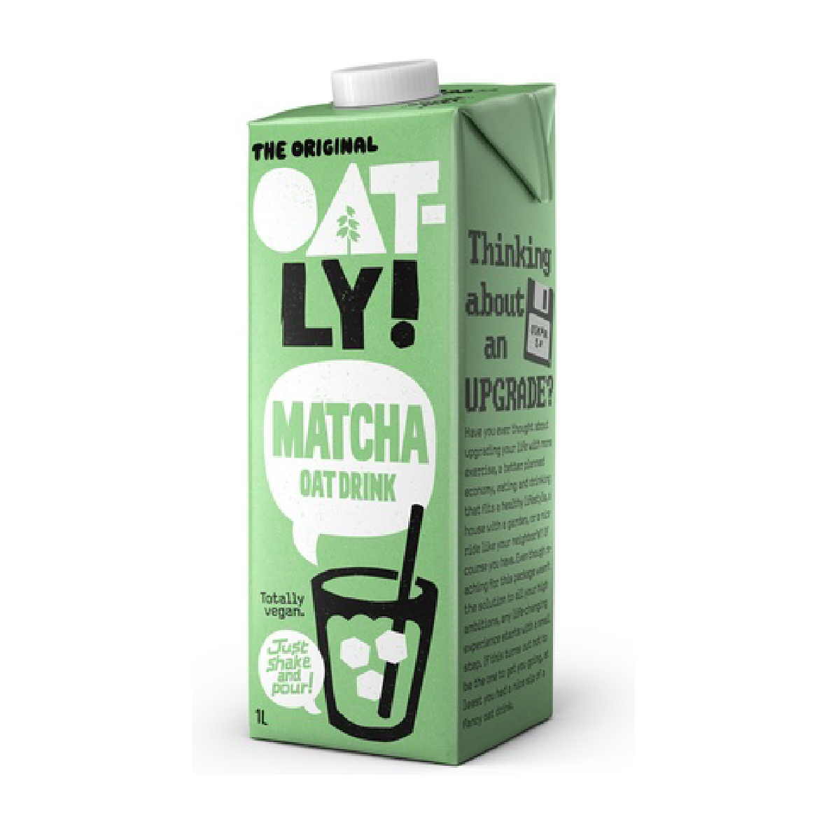 Oatly Oat and Matcha Tea Drink 1L