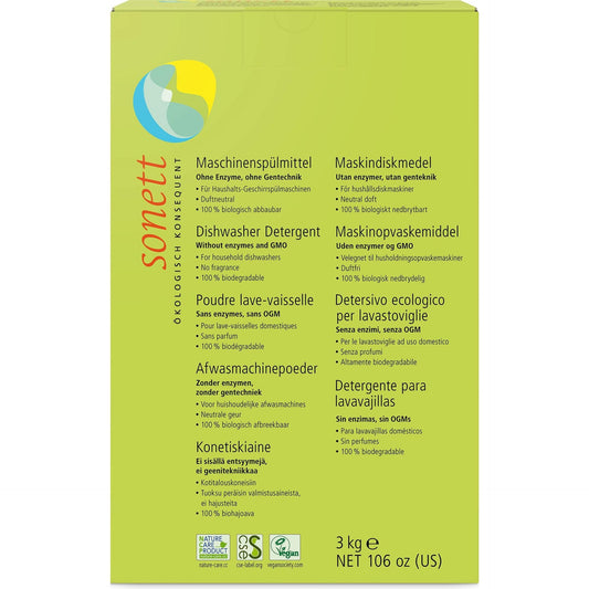 Poudre à vaisselle Sonett 3 kg