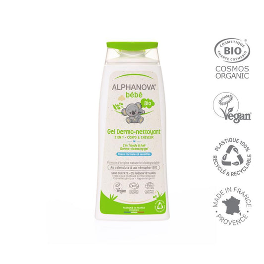 Gel nettoyant écologique Alphanova Bébé 200 ml