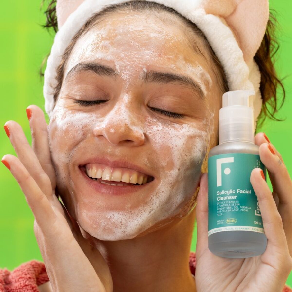 Salicylsyra-ansiktsrengöring Fresly 100 ml