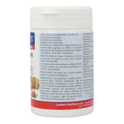 Glucosamine, Chondroitin, MSM, Ginger Lamberts, 120 tablets