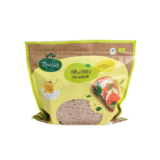 Glutenfritt ekologiskt bovetebröd Zealia, 330 g