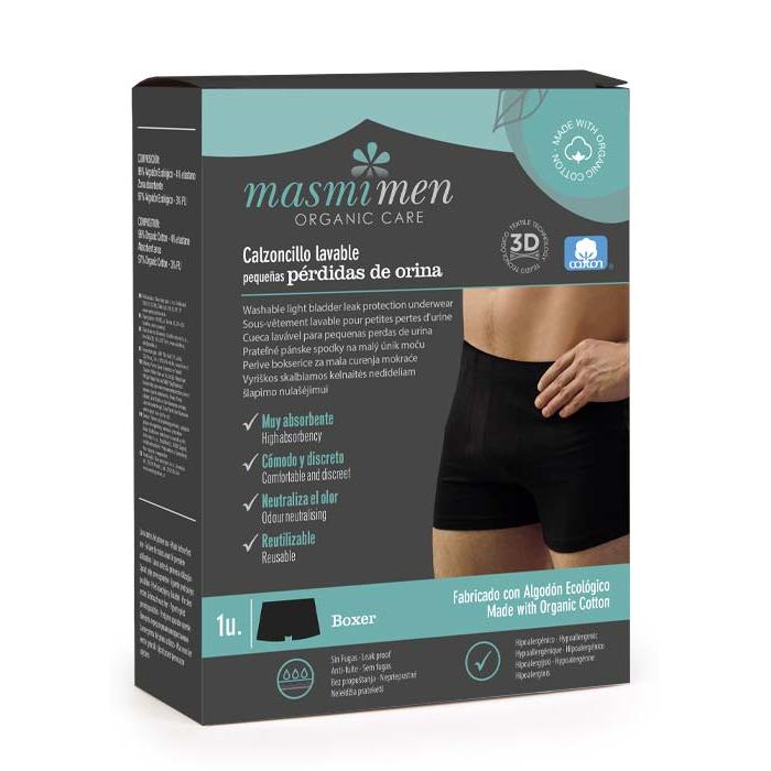 Boxershorts för lätt inkontinens Masmi