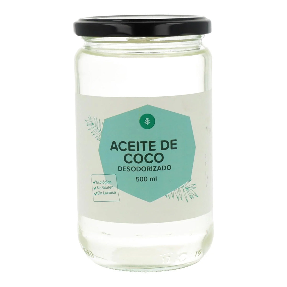 6er-Pack desodoriertes Kokosöl ECO Planeta Huerto 500 ml