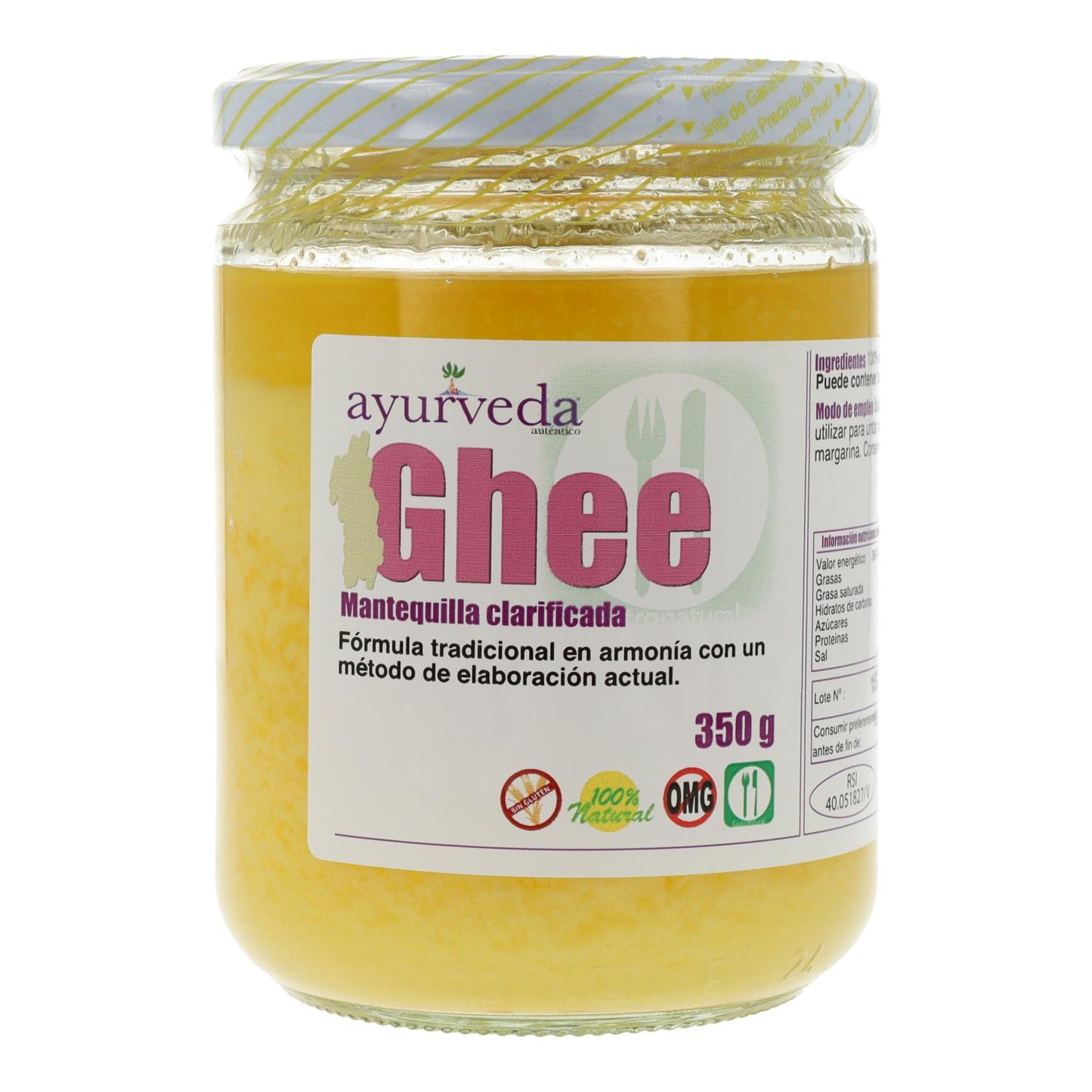 Ghee geklärte Butter Dabur Ayurveda 350 g