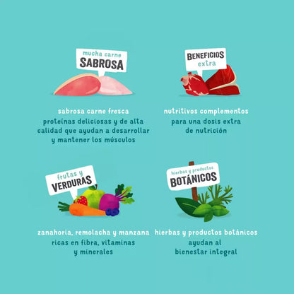 Multipack Nassfutter für Hunde Edgard & Cooper 6 x 400 g