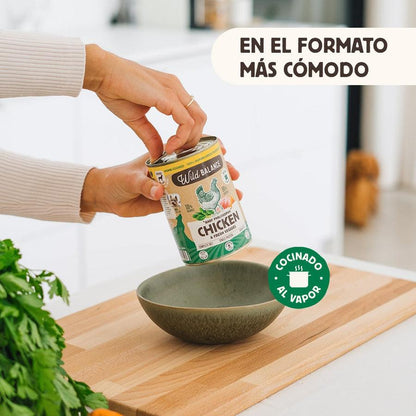 Barf-pakket kip voor honden 6 x 400 g Wild Balance