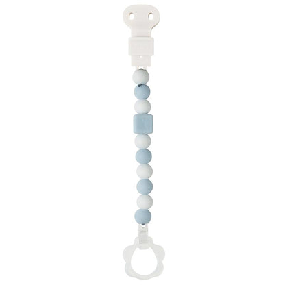 Pacifier clip (with pacifier clip) Doukidou Blue-White