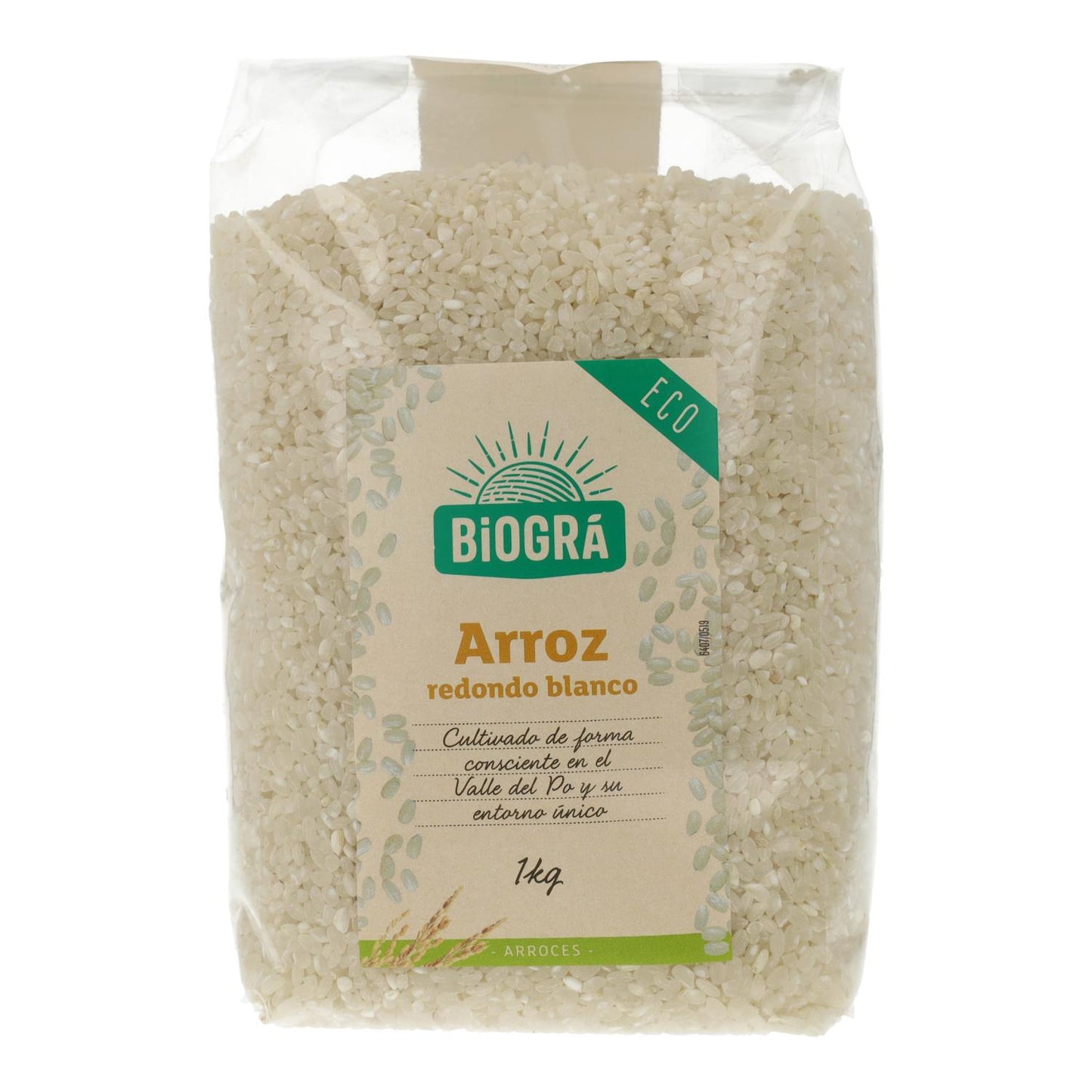 Riso bianco biologico Biogrà, 1 kg
