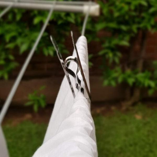 Wäscheklammern aus Edelstahl Pincinox 12 Stück