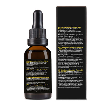 Vitamina D3 + K2 Gocce K2Vital Zenement 50 ml