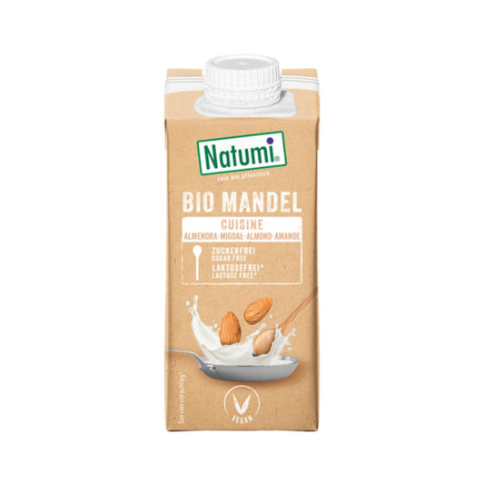 Natumi amandelcrème om mee te koken, 200 ml