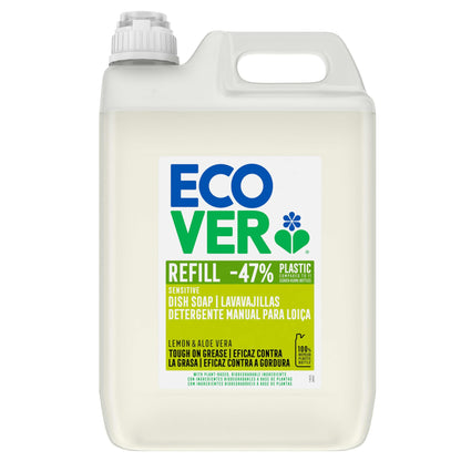 Geschirrspülmittel mit Zitrone und Aloe Vera Ecover 5 l