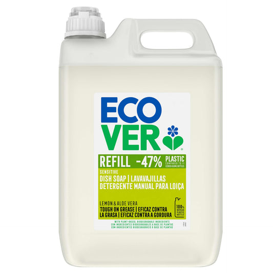 Geschirrspülmittel mit Zitrone und Aloe Vera Ecover 5 l