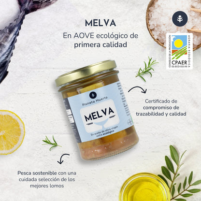 Pack of 12x Fregola in extra virgin olive oil ECO Planeta Huerto 190 g