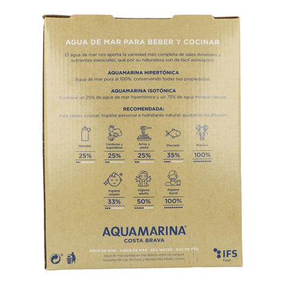 B&B Aquamarina Hypertonic Sea Water 3 L