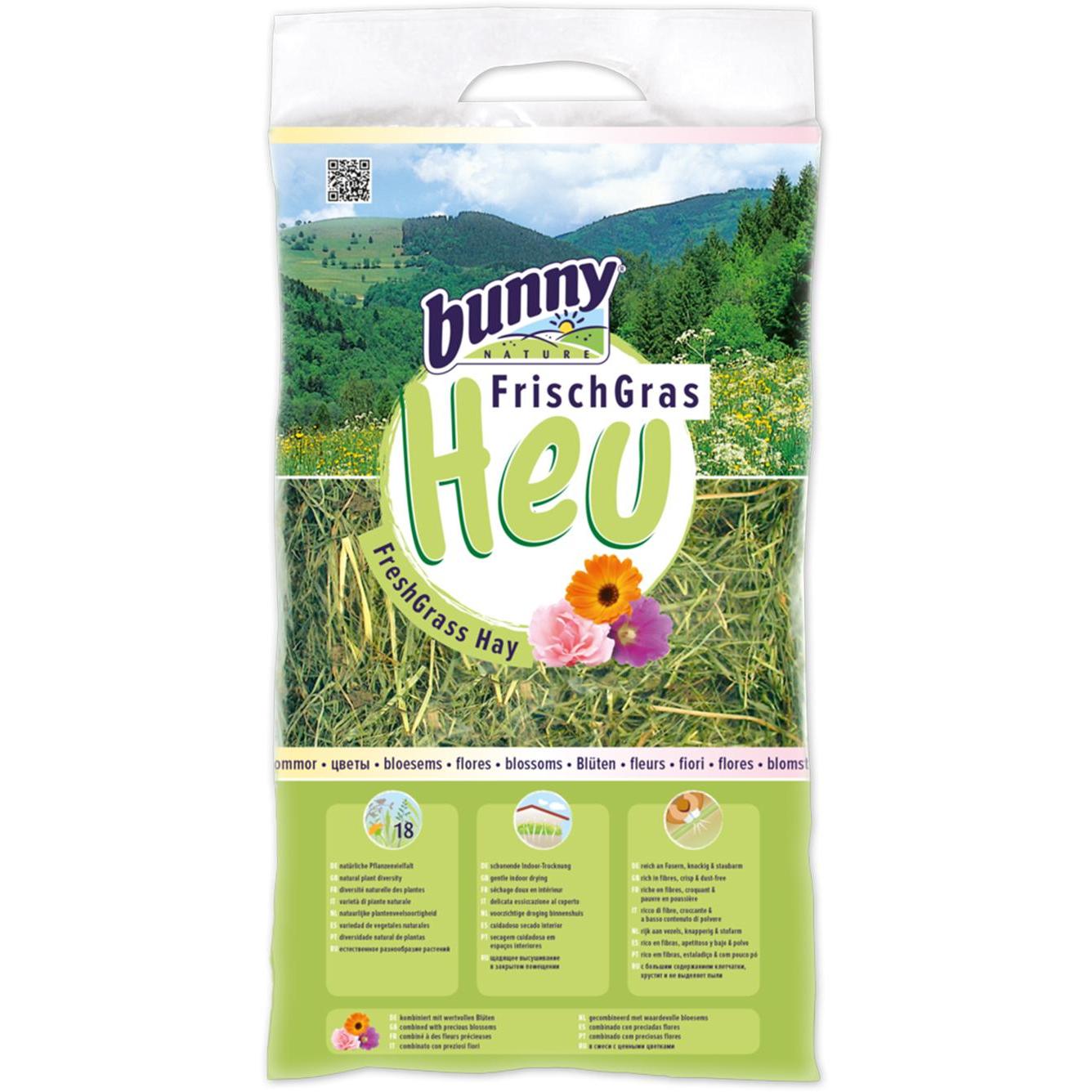 Bunny Frisches Heu mit Blüten 500 g