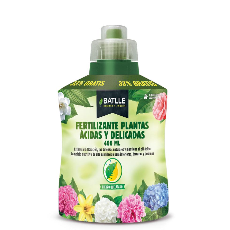 Engrais pour plantes acides et délicates Batlle 400 ml