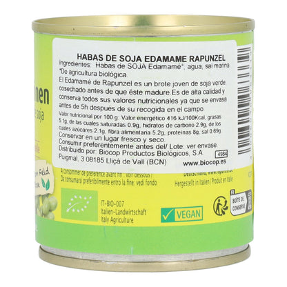 Fèves de soja edamame Rapunzel, 200 g