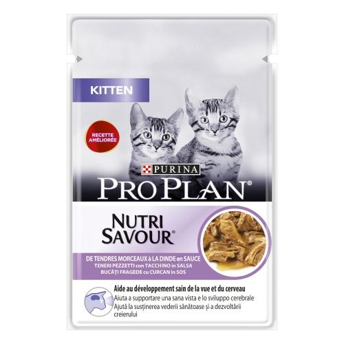 PRO PLAN Gatto Kitten Tacchino in Salsa 85 g
