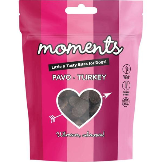 Moments Dog Porties Kalkoen 60 g Snacks voor honden