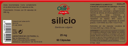 Silicio Obire 90 capsule da 25 mg