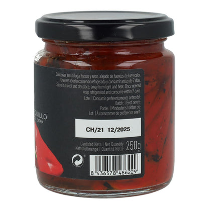 Piquillo-Paprika mit nativem Olivenöl extra von La Chinata, 250 g