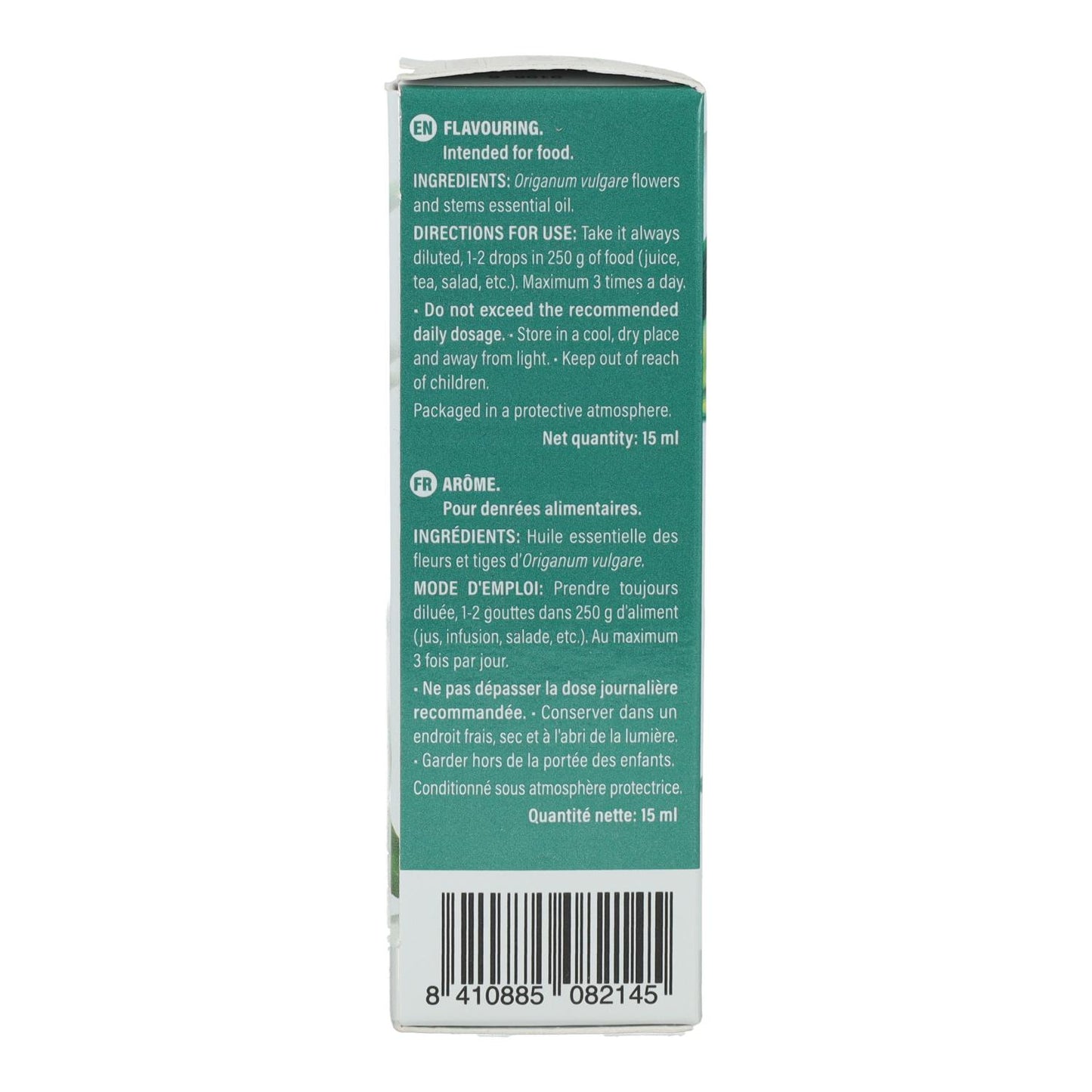 Ätherisches Speiseöl Oregano Marnys 15 ml