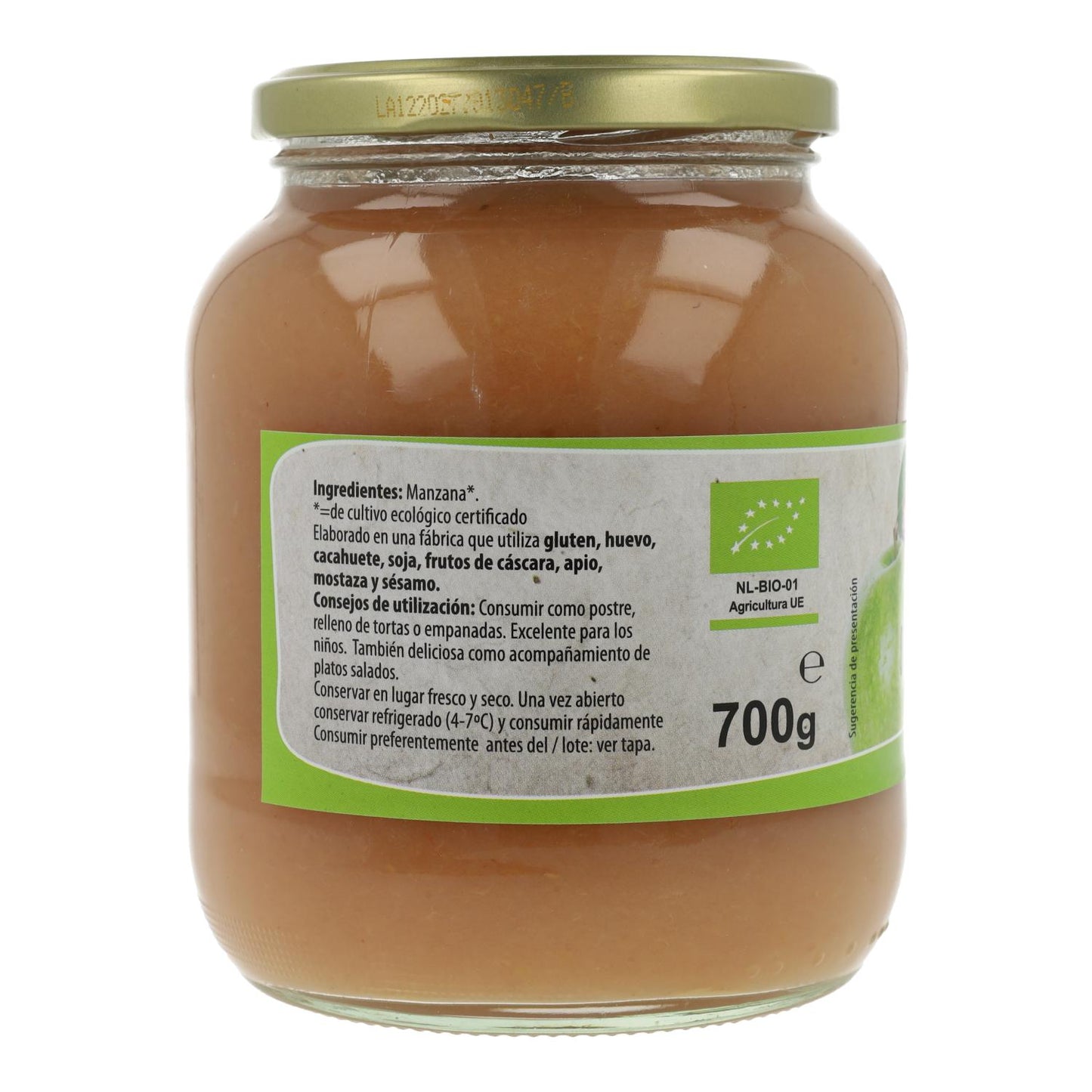 Äppelkompott ECO Natursoy 720 ml