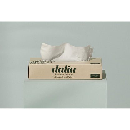 Boîte de 150 mouchoirs en papier bio non blanchis. Dalia