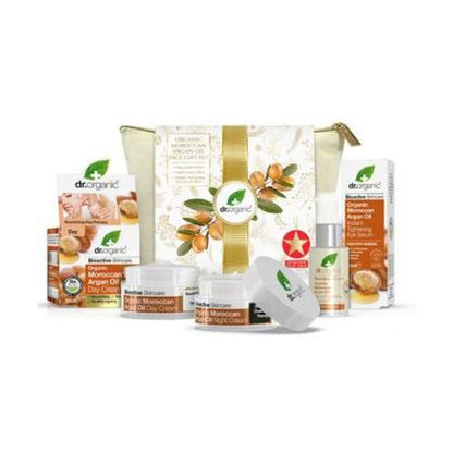 Geschenkset für die Gesichtspflege Arganöl von Dr. Organic