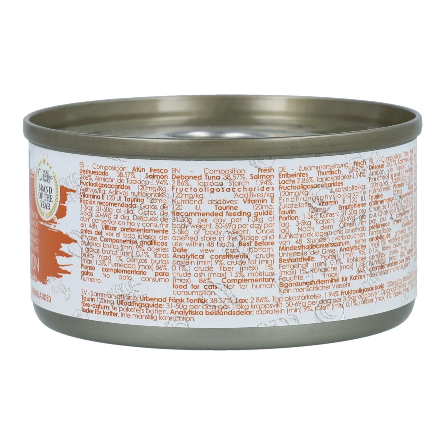 Kit Cat Dose Gravy – Thunfisch & Lachs 70 g Nassfutter für Katzen in Soße