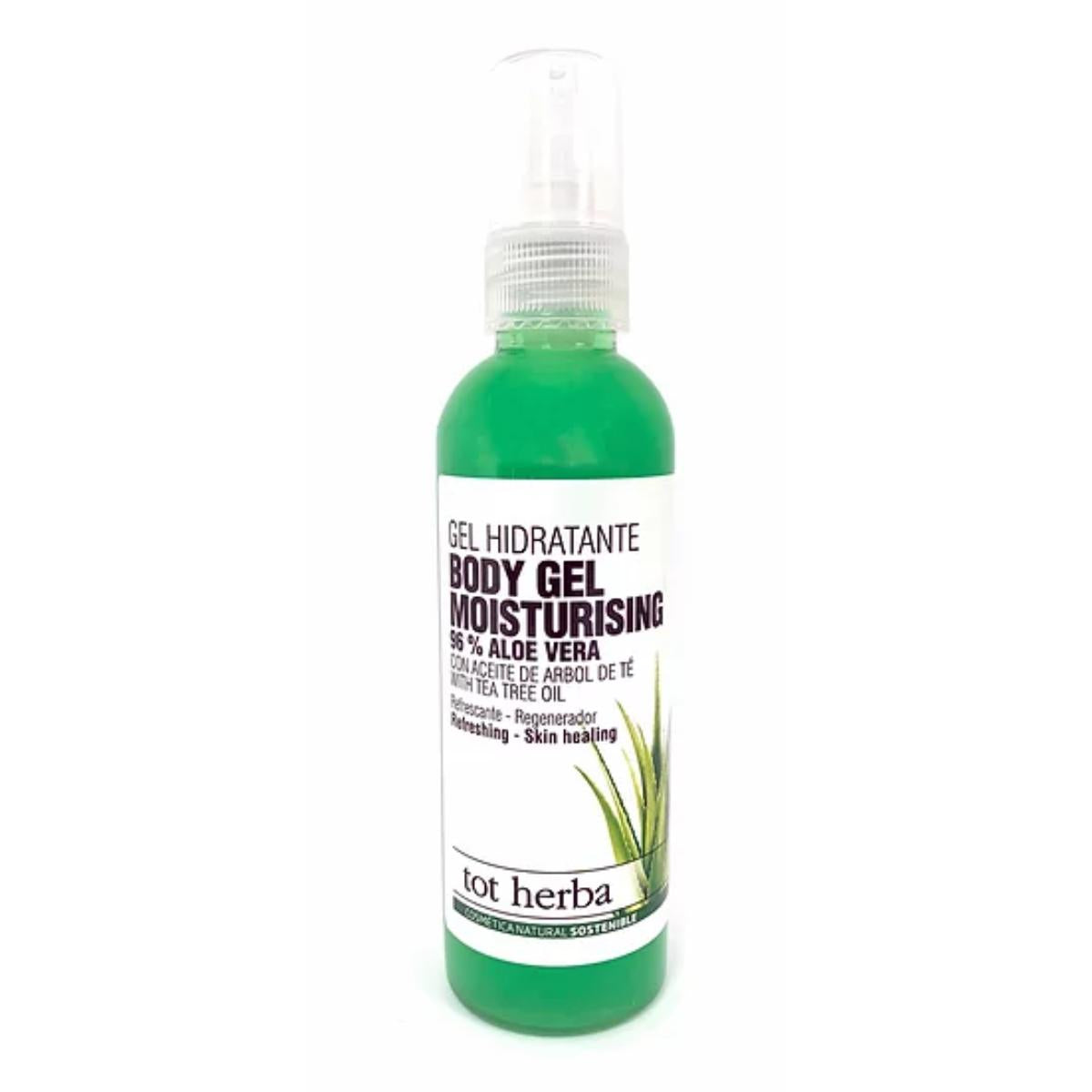 Hydraterende gel met aloë vera en tea tree olie 100 ml Tot Herba