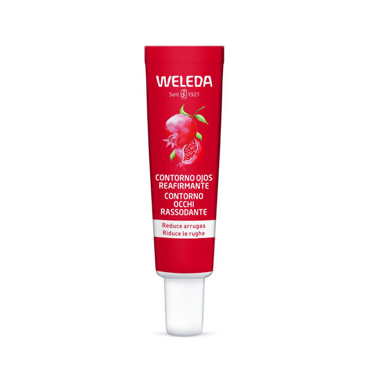 Contour des yeux raffermissant à la grenade et aux peptides de maca Weleda, 12 ml