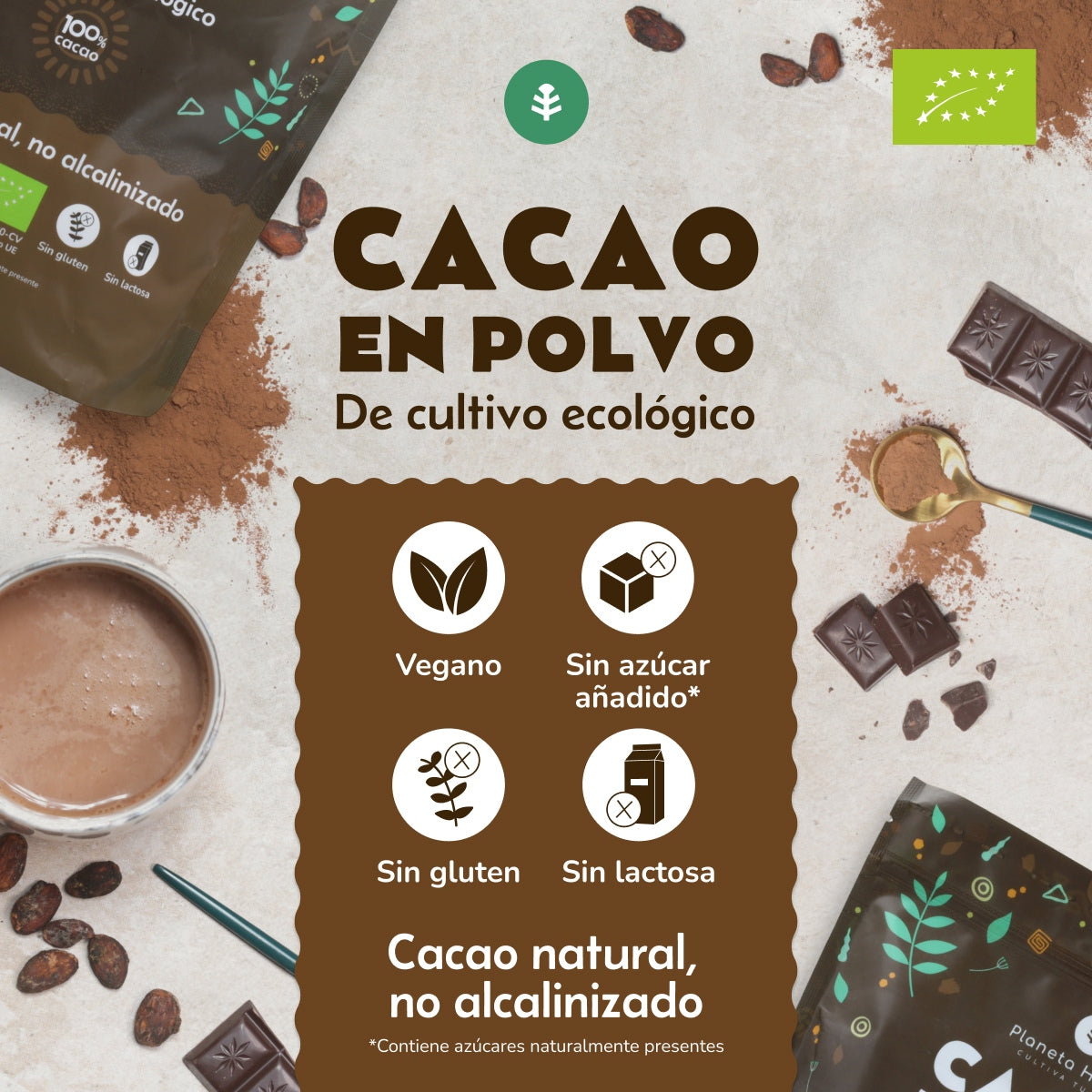 Cacao in polvere ECO Planet Orchard