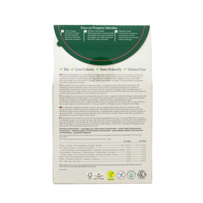 Konjak Pasta Spaghetti Bio Slendier 400 g