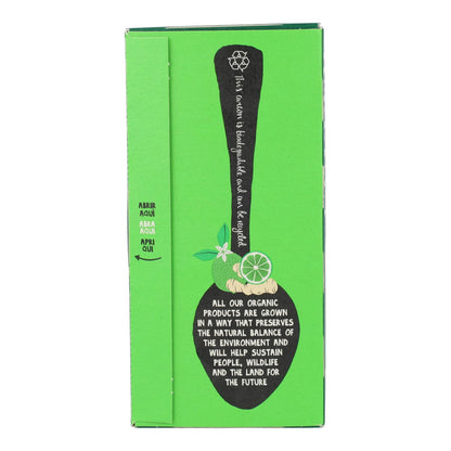 Tè verde lime e zenzero Bio Cupper 20 bustine