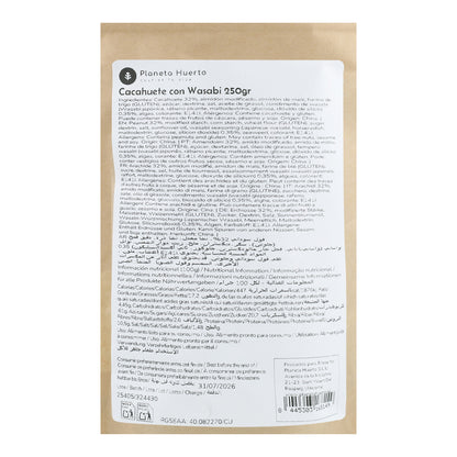 Arachides au wasabi Planeta Huerto 250g