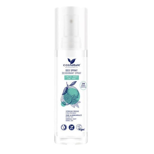 Cosnatura Organic Mint & Lime Deodorant Spray 75 ml