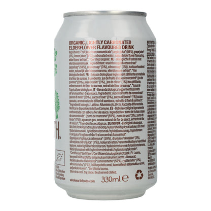 Biologische frisdrank van vlierbes Whole Earth 330 ml