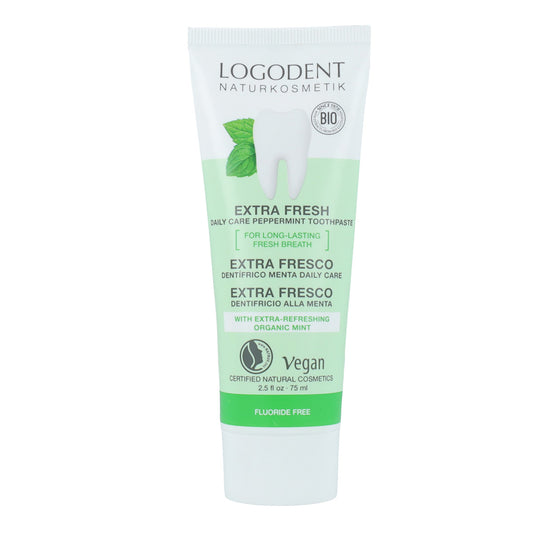 Dentifrice à la menthe bio Daily Care Logona 75 ml