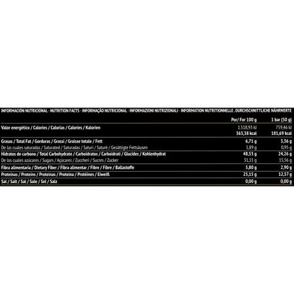 Barre énergétique à la pêche, aux dattes et aux amandes Paleobull Muscle Bar 50 g
