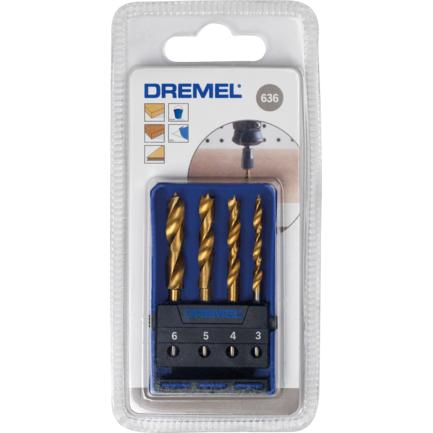 Set of 4 Dremel wood drill bits