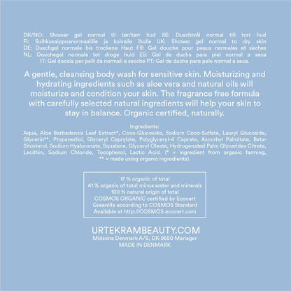 Urtekram doftfri duschgel 500 ml